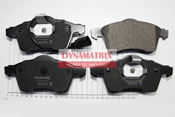 Kit de plaquettes de frein, frein à disque DYNAMATRIX DBP1518