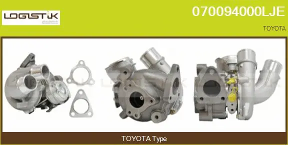 Turbocompresseur, suralimentation LGK 070094000LJE