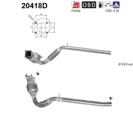 Catalyseur AS 20418D
