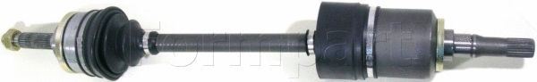 Arbre de transmission FORMPART 16380002/S