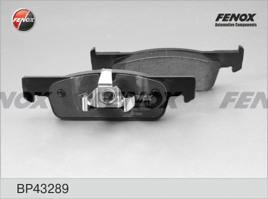 Kit de plaquettes de frein, frein à disque FENOX BP43289