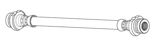 Flexible de frein CEF 515017