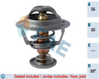 Thermostat, liquide de refroidissement FAE 5322588
