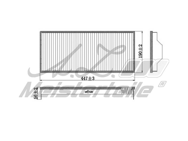 Filtre, air de l'habitacle A.Z. Meisterteile AZMT-41-010-1502