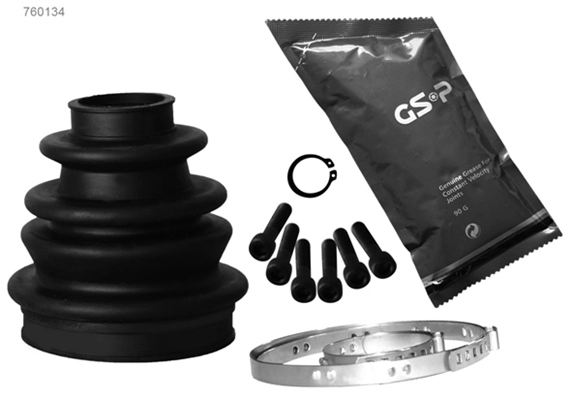 Jeu de joints-soufflets, arbre de commande GSP-BR 760134