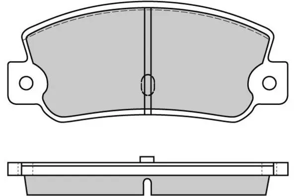 Kit de plaquettes de frein, frein à disque E.T.F. 12-0212