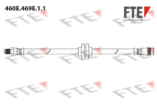 Flexible de frein FTE 9240966