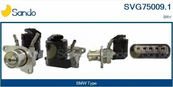 Vanne EGR SANDO SVG75009.1
