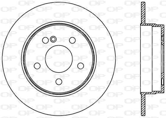 Disque de frein OPEN PARTS BDR2394.10