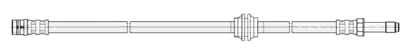 Flexible de frein CEF 512633