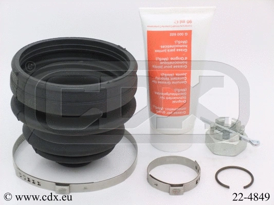 Jeu de joints-soufflets, arbre de commande CDX 22-4849