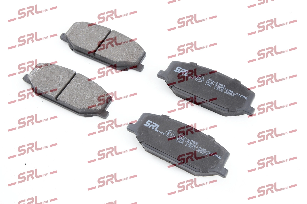 Kit de plaquettes de frein, frein à disque SRLine S70-0923