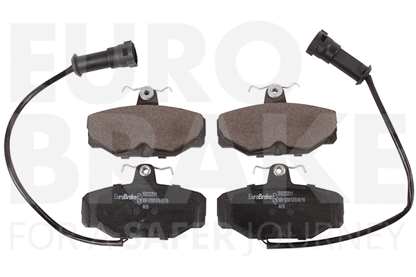 Kit de plaquettes de frein, frein à disque EUROBRAKE 5502222511