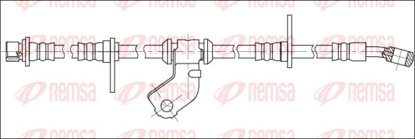 Flexible de frein REMSA G1903.72