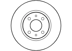 Disque de frein ABTEX BD341V