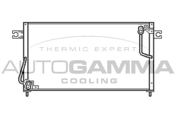 Condenseur, climatisation AUTOGAMMA 104460