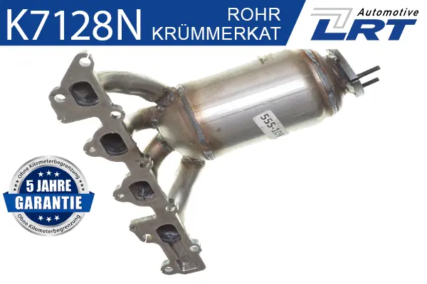 Catalyseur en coude LRT K7128N