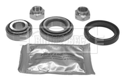 Kit de roulements de roue BORG & BECK BWK282