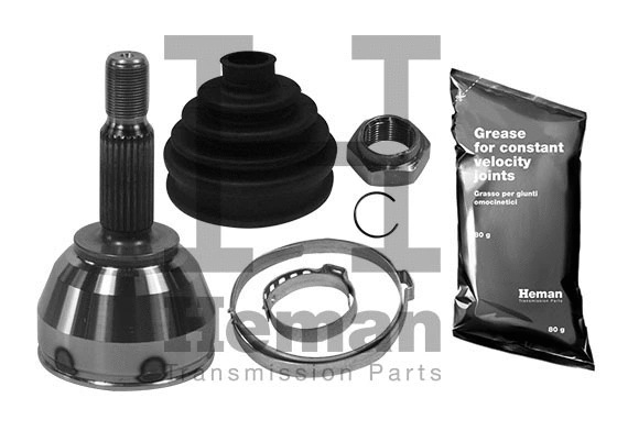 Jeu de joints, arbre de transmission HEMAN TJ04950