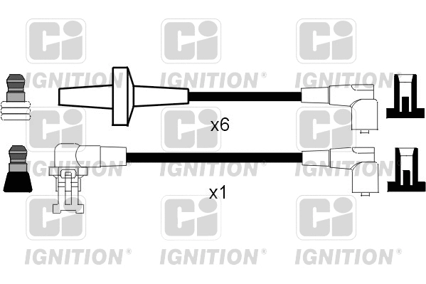 Kit de câbles d'allumage QUINTON HAZELL XC319