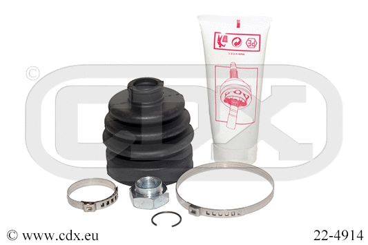 Jeu de joints-soufflets, arbre de commande CDX 22-4914
