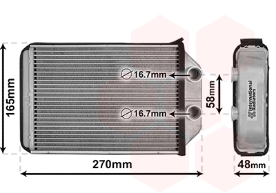 Système de chauffage VAN WEZEL 03006393