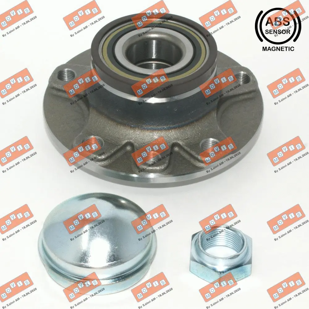 Kit de roulements de roue MOVIS ASB2550