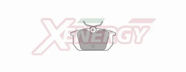 Kit de plaquettes de frein, frein à disque AP XENERGY X40233