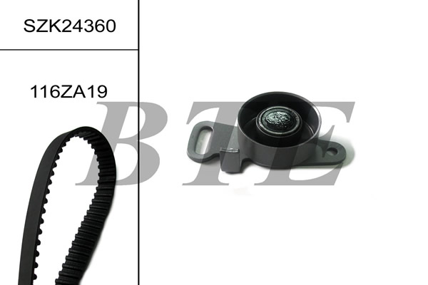 Kit de courroie crantée BTE SZK24360