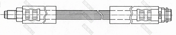 Flexible de frein GIRLING 9002410