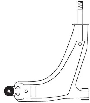 Bras de liaison, suspension de roue FRAP F3256