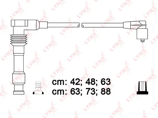 Kit de câbles d'allumage LYNXAUTO SPC5917