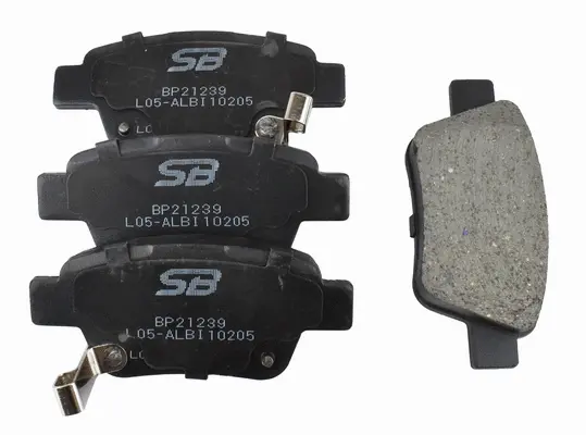 Kit de plaquettes de frein, frein à disque SB BP21239
