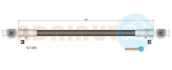 Flexible de frein ADRIAUTO 12.1255