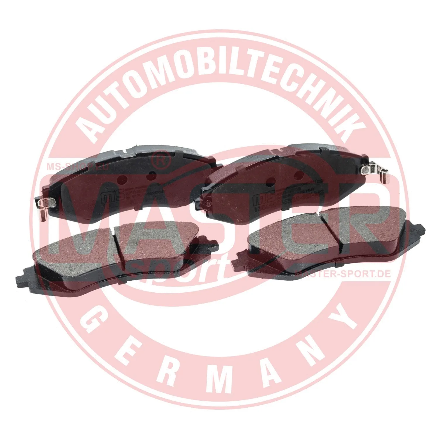 Kit de plaquettes de frein, frein à disque MASTER-SPORT GERMANY 13046058632N-SET-MS