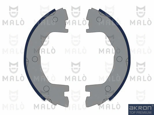 Jeu de mâchoires de frein, frein de stationnement AKRON-MALÒ 1390087