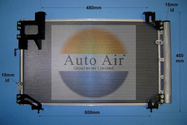 Condenseur, climatisation AUTO AIR GLOUCESTER 16-9927