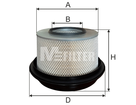 Filtre à air MFILTER A 569