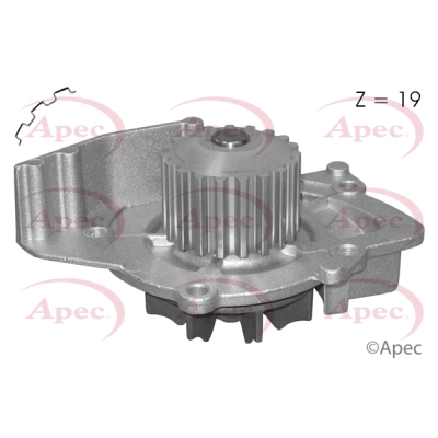 Pompe à eau, refroidissement du moteur APEC AWP1141