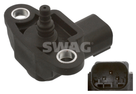 Capteur, pression de suralimentation SWAG 10 93 8494