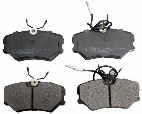 Kit de plaquettes de frein, frein à disque DENCKERMANN B110603
