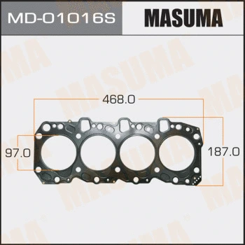 Joint, culasse MASUMA MD-01016S
