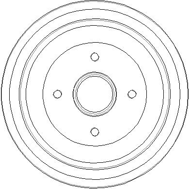 Tambour de frein National NDR353