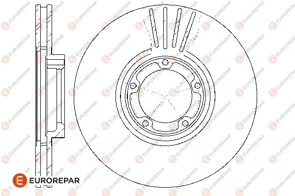 Disque de frein EUROREPAR 1667854180