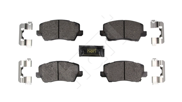 Kit de plaquettes de frein, frein à disque HART 261 813