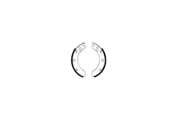 Jeu de mâchoires de frein E.T.F. 09-0061