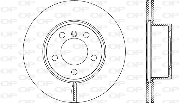 Disque de frein OPEN PARTS BDR2622.20