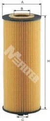 Filtre à huile MFILTER TE 628