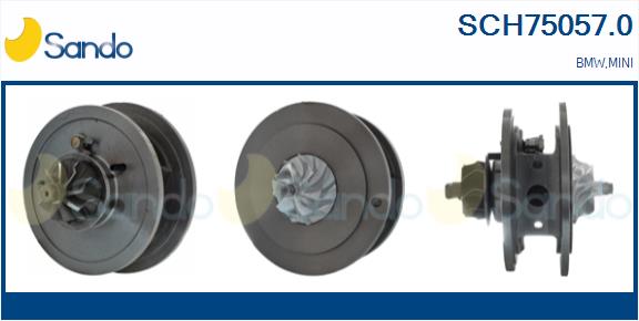 Groupe carter, turbocompresseur SANDO SCH75057.0