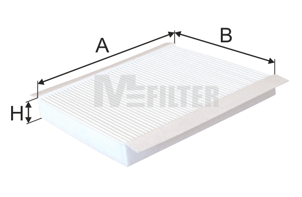 Filtre, air de l'habitacle MFILTER K 9046